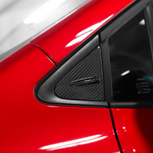 Load image into Gallery viewer, JDMuscle Carbon Fiber J-Panel Wind Deflector Covers (2 Pieces) - Toyota GR Corolla 2023-2024