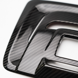 JDMuscle Carbon Fiber Overhead Map Light Switch Cover - Toyota GR Corolla 2023-2024