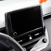 Load image into Gallery viewer, JDMuscle Carbon Fiber Screen Bezel Cover - Toyota GR Corolla 2023-2024