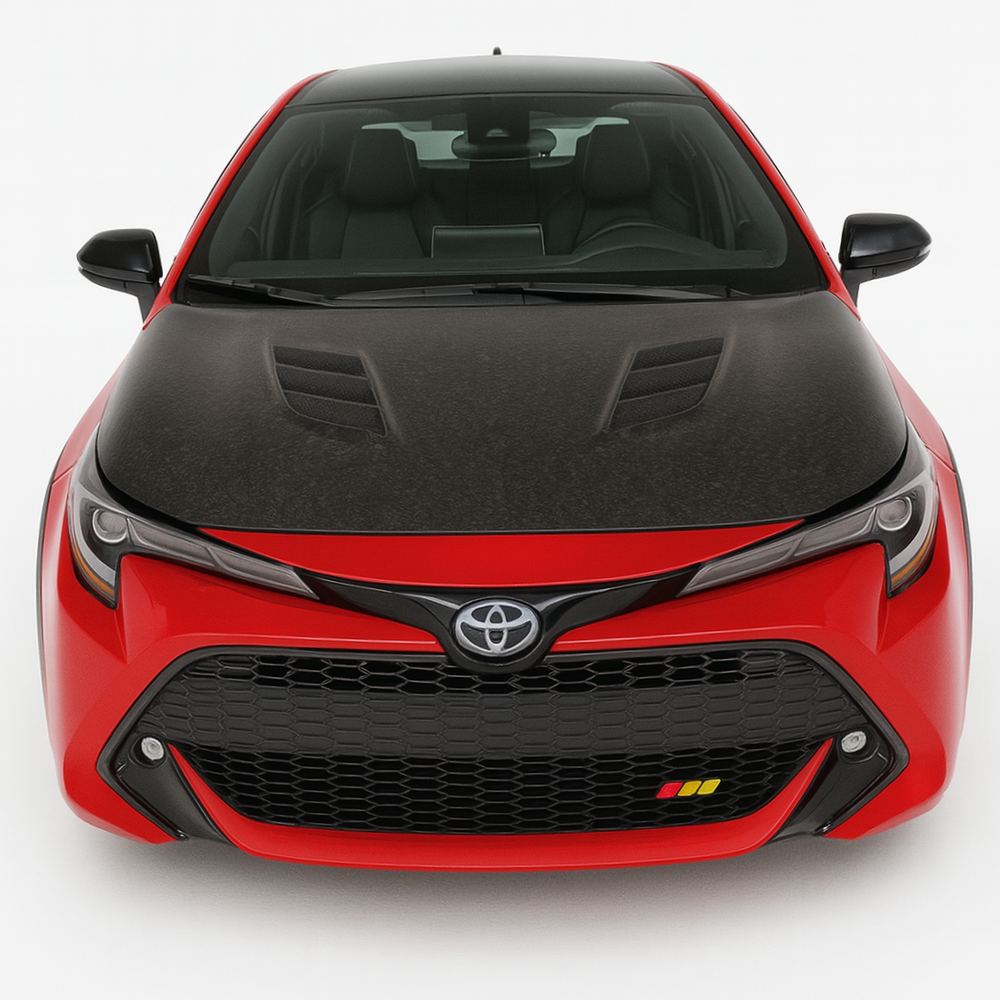 JDMuscle VS Style Carbon Fiber Hood - Toyota Corolla Hatchback 2019+ / GR Corolla 2023+