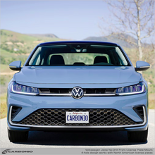 Load image into Gallery viewer, Carbonio No-Drill Front License Plate Mount - Volkswagen Jetta (Incl. GLI) 2025-2027
