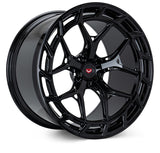 Vossen Forged LC3-01T Gloss Black Wheel - 5x120 20x10 +23 - C8 Z06/E-RAY Front Fitment