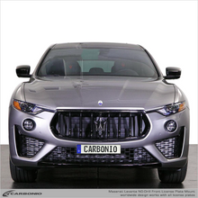 Load image into Gallery viewer, Carbonio No-Drill Front License Plate Mount - Maserati Levante 2019-2024