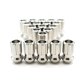 Billetworkz Premium Brushed or Torched Titanium Lug Nuts – 20 or 24‑Piece Set