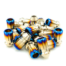 Load image into Gallery viewer, Billetworkz Premium Brushed or Torched Titanium Lug Nuts – 20 or 24‑Piece Set