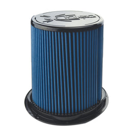 Injen SuperNano Web Dry Air Filter w/ Twist Lock Base (5in Flange ID / 9.3in Base / 8.5in Height)