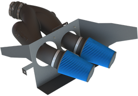 Injen Midnight Black Power-Flow Air Intake System - Ford F150 2015-2025 / Ford Expedition 2018-2024 (+Multiple Fitments)