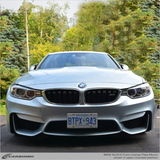 Carbonio No-Drill Front License Plate Mount - BMW M3 (E46/E9x/F8x) 2000-2019