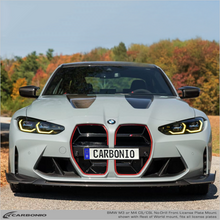 Load image into Gallery viewer, Carbonio No-Drill Front License Plate Mount - BMW M3 &amp; M4 (G8x) 2019-2026
