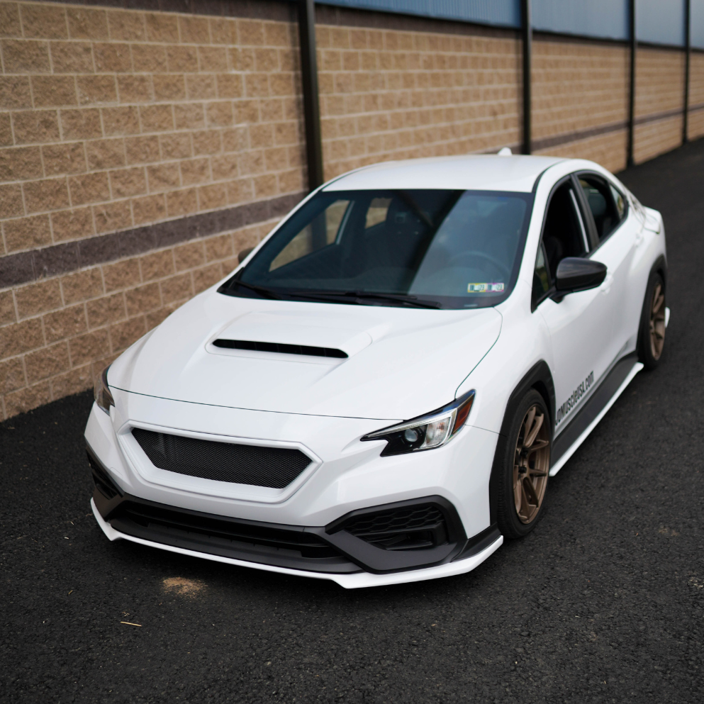 JDMuscle Paint Matched / Gloss Black CS Style V1 Front Bumper Grille - Subaru WRX 2022-2025