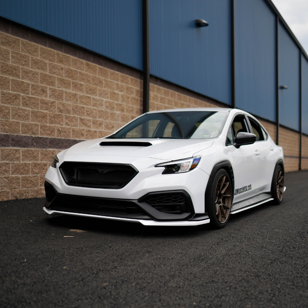 JDMuscle Paint Matched / Gloss Black CS Style V1 Front Bumper Grille - Subaru WRX 2022-2025