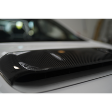 Load image into Gallery viewer, JDMuscle Tanso Carbon Fiber Hood Scoop Cover V1 - Subaru WRX 2022-2025
