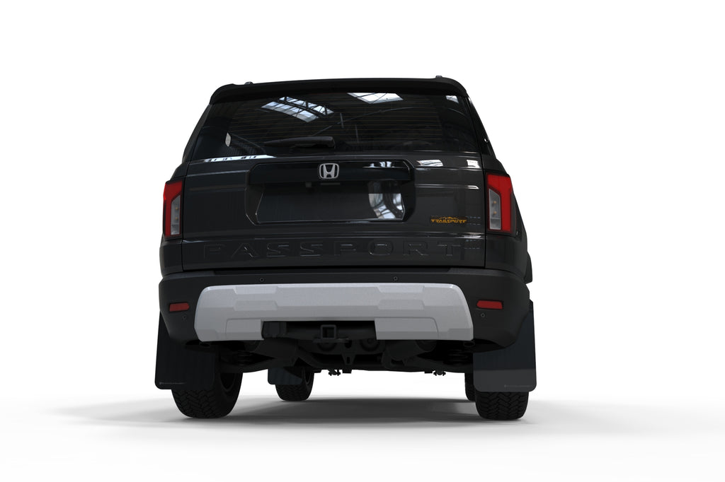 Rally Armor Black UR Mudflap w/ Metallic Black Logo - Honda Passport 2026