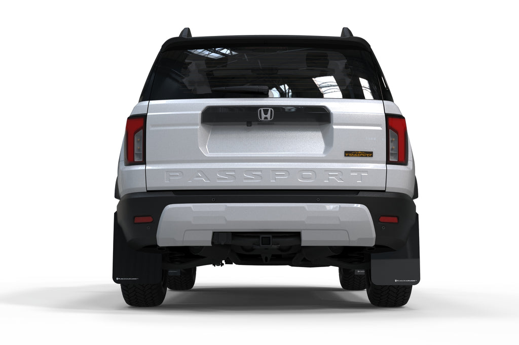 Rally Armor Black UR Mudflap w/ White Logo - Honda Passport 2026
