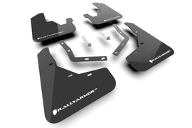 Rally Armor Black Mud Flaps w/ White Logo - Honda CR-V 2023-2026