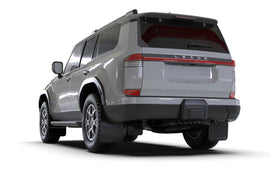 Rally Armor Black Mud Flap w/ Silver Logo - Lexus GX550 2024-2025