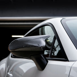 Compressive Tuning Arrowhead Carbon Fiber Mirror Caps - Subaru BRZ / Toyota GR86 2022+