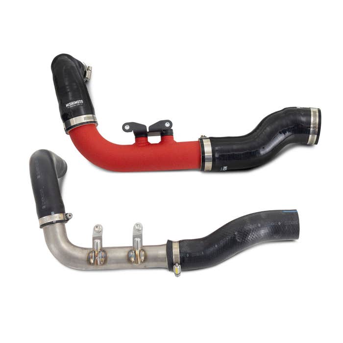 Mishimoto Wrinkle Red Intercooler Pipe Kit - Toyota GR Corolla 2023+