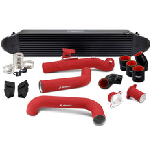 Load image into Gallery viewer, Mishimoto Black Intercooler Kit w/ Red Pipes - Acura Integra / Honda Civic 1.5T (Incl. Si) 2022+
