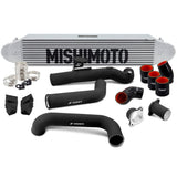 Mishimoto Silver Intercooler Kit w/ Black Pipes - Acura Integra / Honda Civic 1.5T (Incl. Si) 2022+