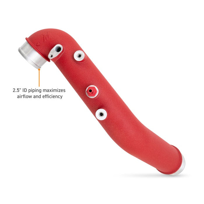 Mishimoto Silver Intercooler Kit w/ Red Piping - Honda Civic Type R 2023+ / Integra Type S 2024+