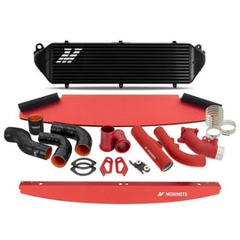 Mishimoto Black Intercooler & Red Pipe Kit - Toyota GR Corolla 2023+