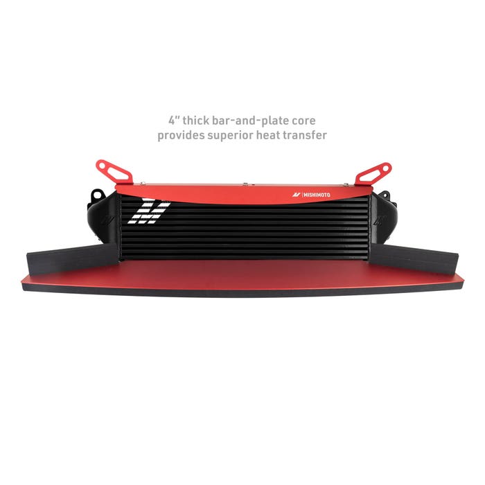 Mishimoto Black Intercooler & Red Pipe Kit - Toyota GR Corolla 2023+