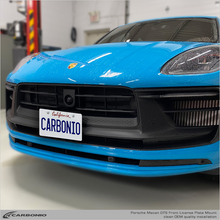 Load image into Gallery viewer, Carbonio No-Drill Front License Plate Mount - Porsche Macan 95B.3 2022-2026