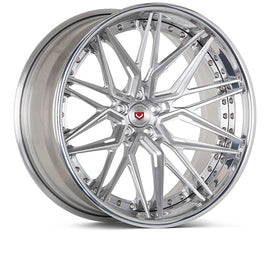 Vossen EVO-5R (3-Piece) Forged Brushed Brickell Bronze Center / Polish Wheel - 5x112 22x10.5 +15