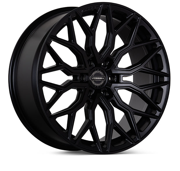 Vossen HF6-3 Hybrid Forged Deep Satin Black Wheel - 6x139.7 22x9.5 +30