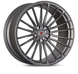 Vossen S17-04 Forged Brushed Stealth Grey Fountain Blue V Wheel - 5x120 21x10.5 - BMW F9X X5 M Front Fitment