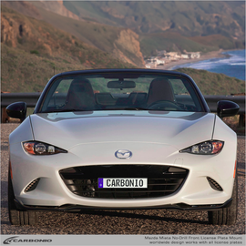 Carbonio No-Drill Front License Plate Mount - Mazda MX-5 Miata (ND) 2015-2027