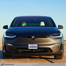 Load image into Gallery viewer, Carbonio No-Drill Front License Plate Mount - Tesla Model X 2022-2025