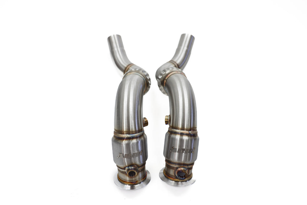 ARM Motorsports N63 / N63TU 3" Catted Downpipes - BMW 550i / 650i / 750i (Incl. xDrive; F0x / F10) 2009-2023