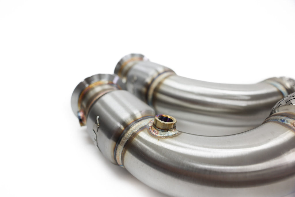 ARM Motorsports N63 / N63TU 3" Catted Downpipes - BMW 550i / 650i / 750i (Incl. xDrive; F0x / F10) 2009-2023