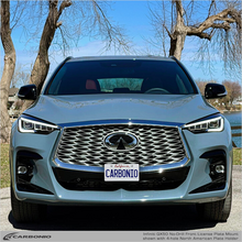 Load image into Gallery viewer, Carbonio No-Drill Front License Plate Mount - Infiniti QX50 / QX55 2019-2026
