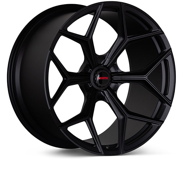 Vossen X Novitec NL4-5L Forged Gloss Black Wheel - 23x10.5 +21 - Lamborghini Urus Front Fitment