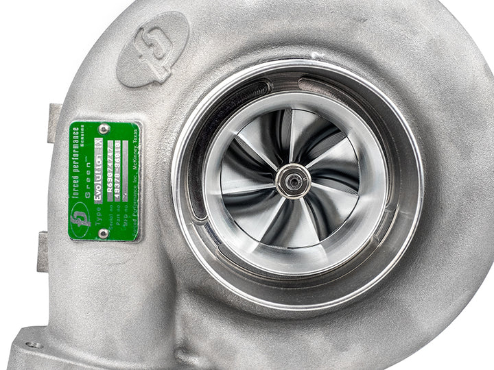Forced Performance Green Turbocharger (Journal Bearing w/ SS Turbine Housing) - Mitsubishi Lancer Evolution 9 2006