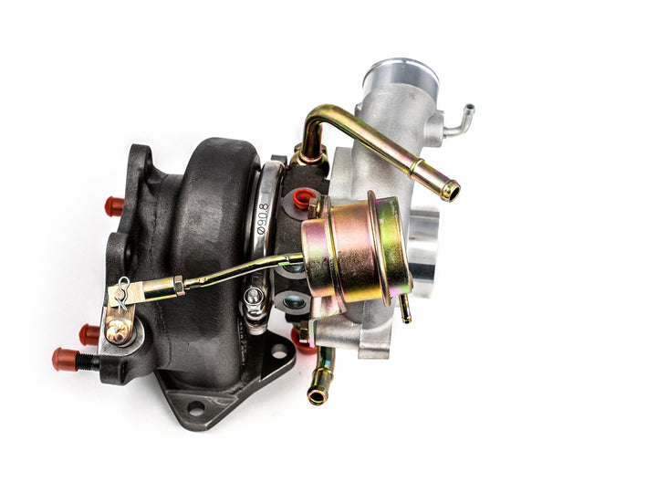 Forced Performance Blue Turbocharger (84mm FAP Cover; 8CM Turbine Housing w/ Internal WG) - Subaru WRX 2002-2007 / STi 2004-2021