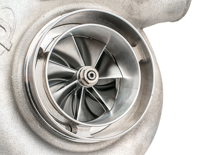 Forced Performance Black Turbocharger (84mm FAP Cover; CH8CM Turbine Housing w/ Internal WG) - Subaru WRX 2002-2007 / STi 2004-2021