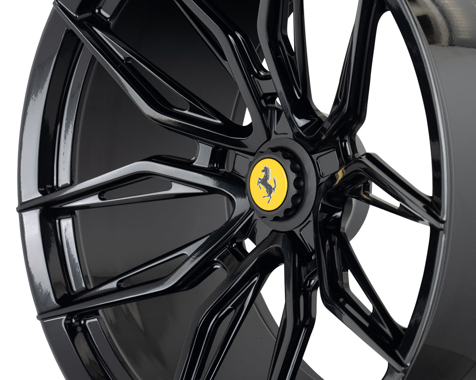 Vossen X Novitec NF11 Forged Gloss Black Wheel - 5x114 21x9.5 +28 - SF90 Front Fitment