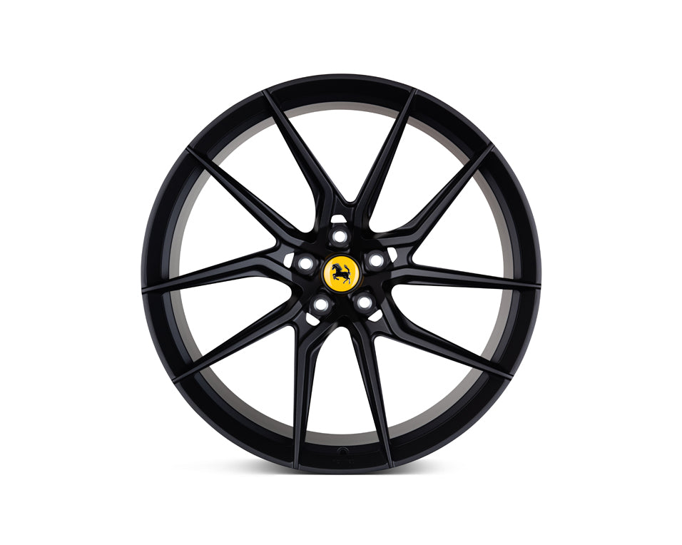 Vossen X Novitec NF8 Forged Brushed Gloss Clear Wheel - 21x10 +32 - Ferrari 812 Superfast / GTS Front Fitment