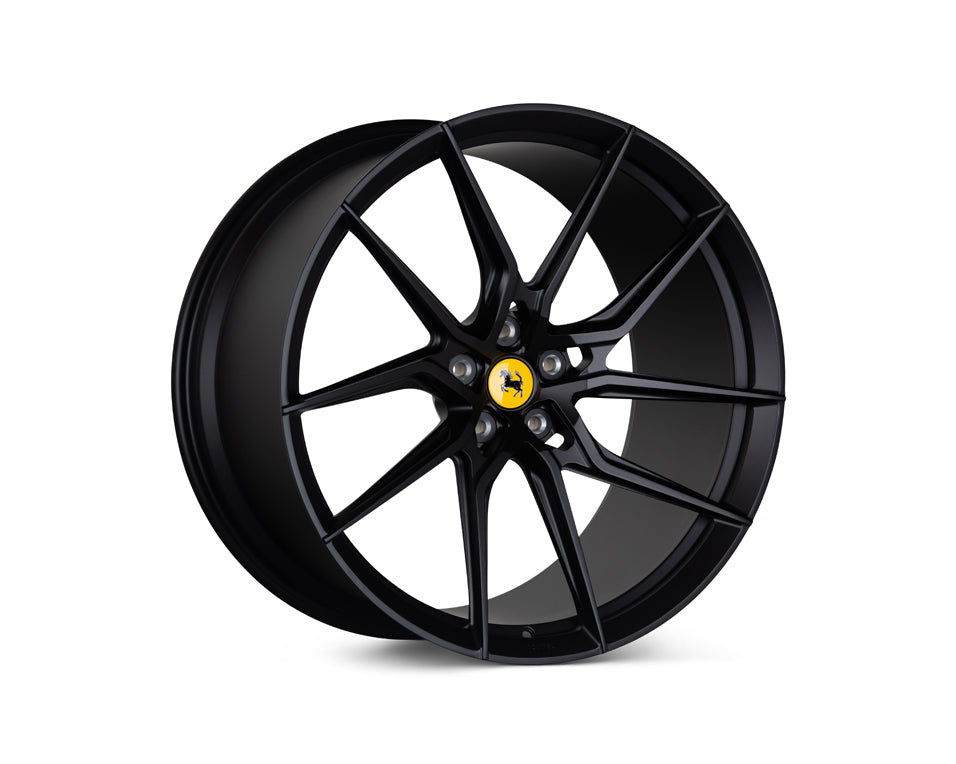 Vossen X Novitec NF8 Forged Brushed Gloss Clear Wheel - 21x10 +32 - Ferrari 812 Superfast / GTS Front Fitment