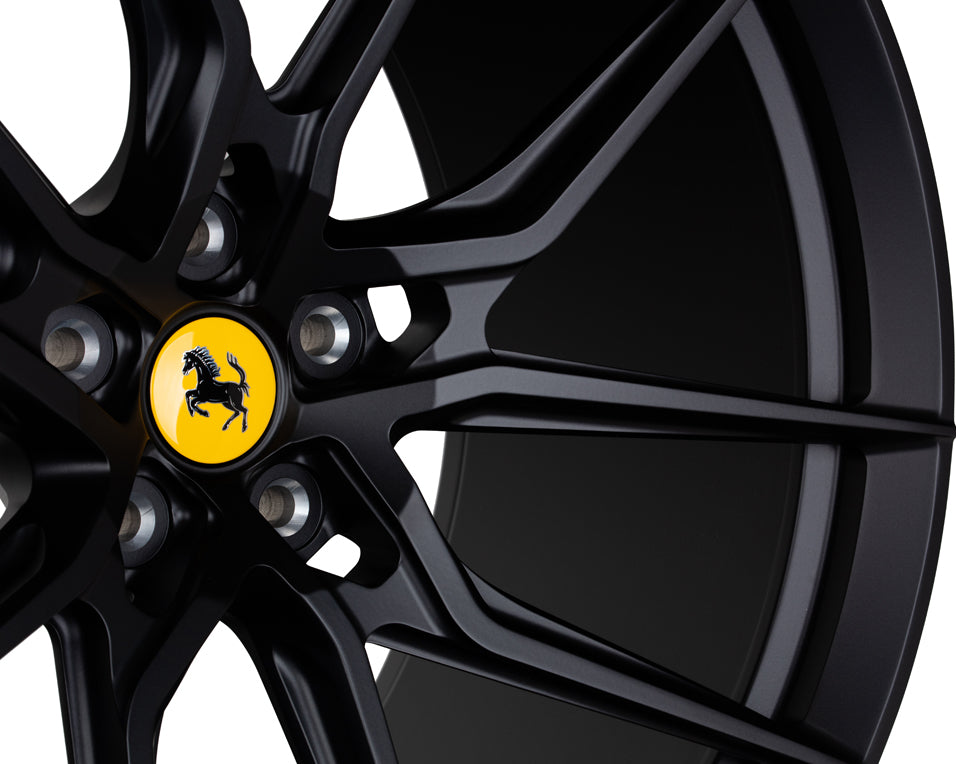 Vossen X Novitec NF8 Forged Brushed Gloss Clear Wheel - 21x10 +32 - Ferrari 812 Superfast / GTS Front Fitment