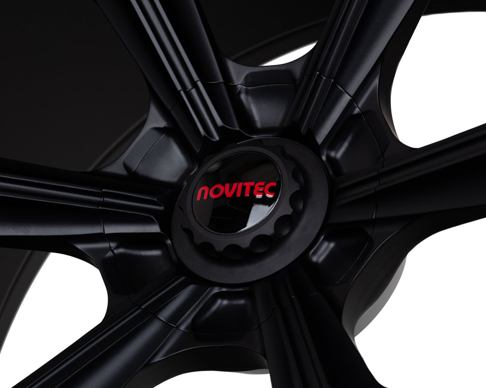 Vossen X Novitec NL4-5L Forged Gloss Black Wheel - 23x10.5 +21 - Lamborghini Urus Front Fitment