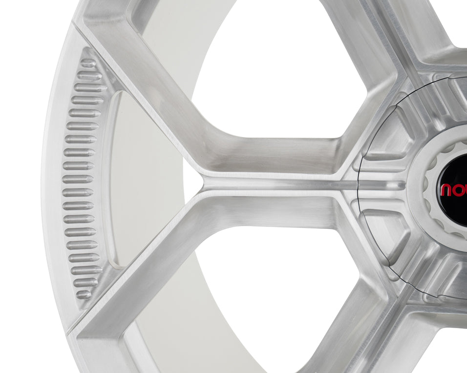 Vossen X Novitec NL5-5L Forged Brushed Gloss Clear Wheel - 21x9.5 +30 - Lamborghini Revuelto Front Fitment