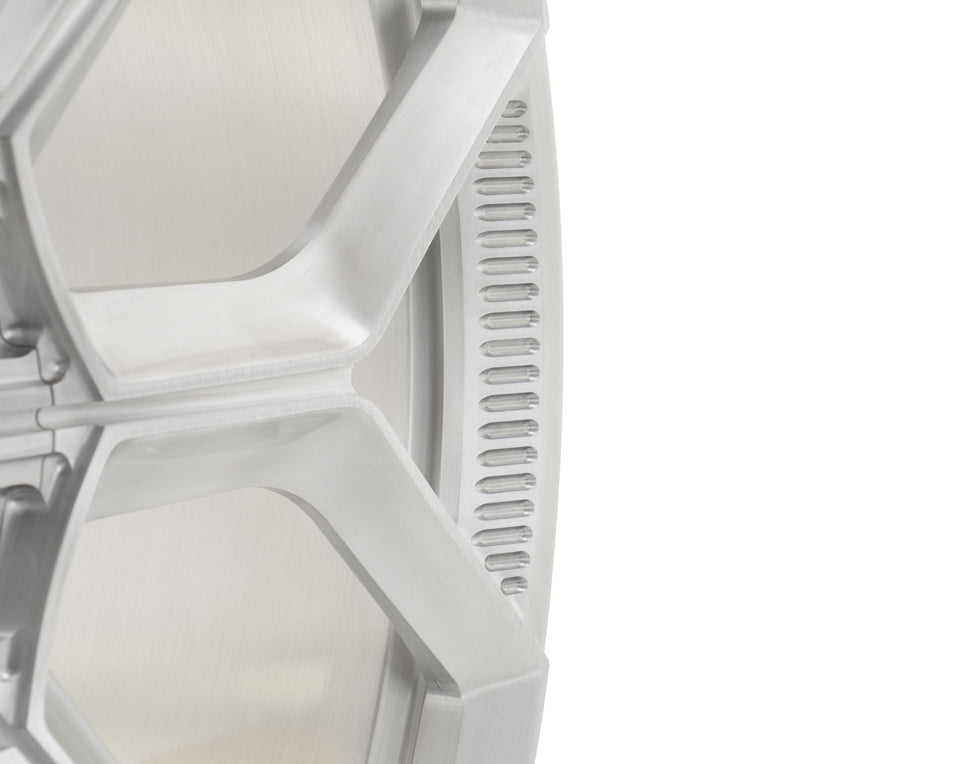 Vossen X Novitec NL5-5L Forged Brushed Gloss Clear Wheel - 21x9.5 +30 - Lamborghini Revuelto Front Fitment