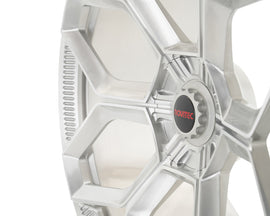 Vossen X Novitec NL5-5L Forged Brushed Gloss Clear Wheel - 19x11 +28 - Lamborghini Huracan Rear Fitment