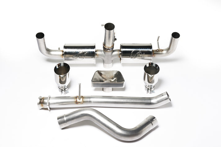 OTL Street Series Catted & Valved GRC Turbo Back Exhaust System - Toyota GR Corolla 2023+