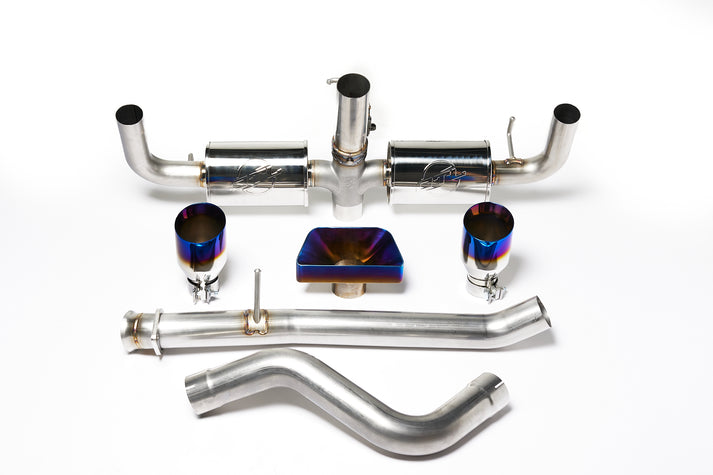 OTL Street Series Catted & Valved GRC Turbo Back Exhaust System - Toyota GR Corolla 2023+